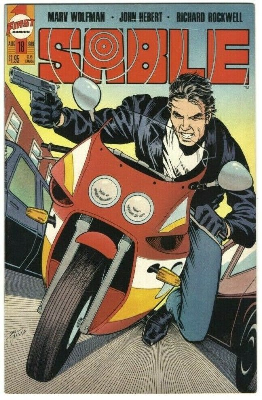 Sable #18 - First Comics Publishing - August 1989