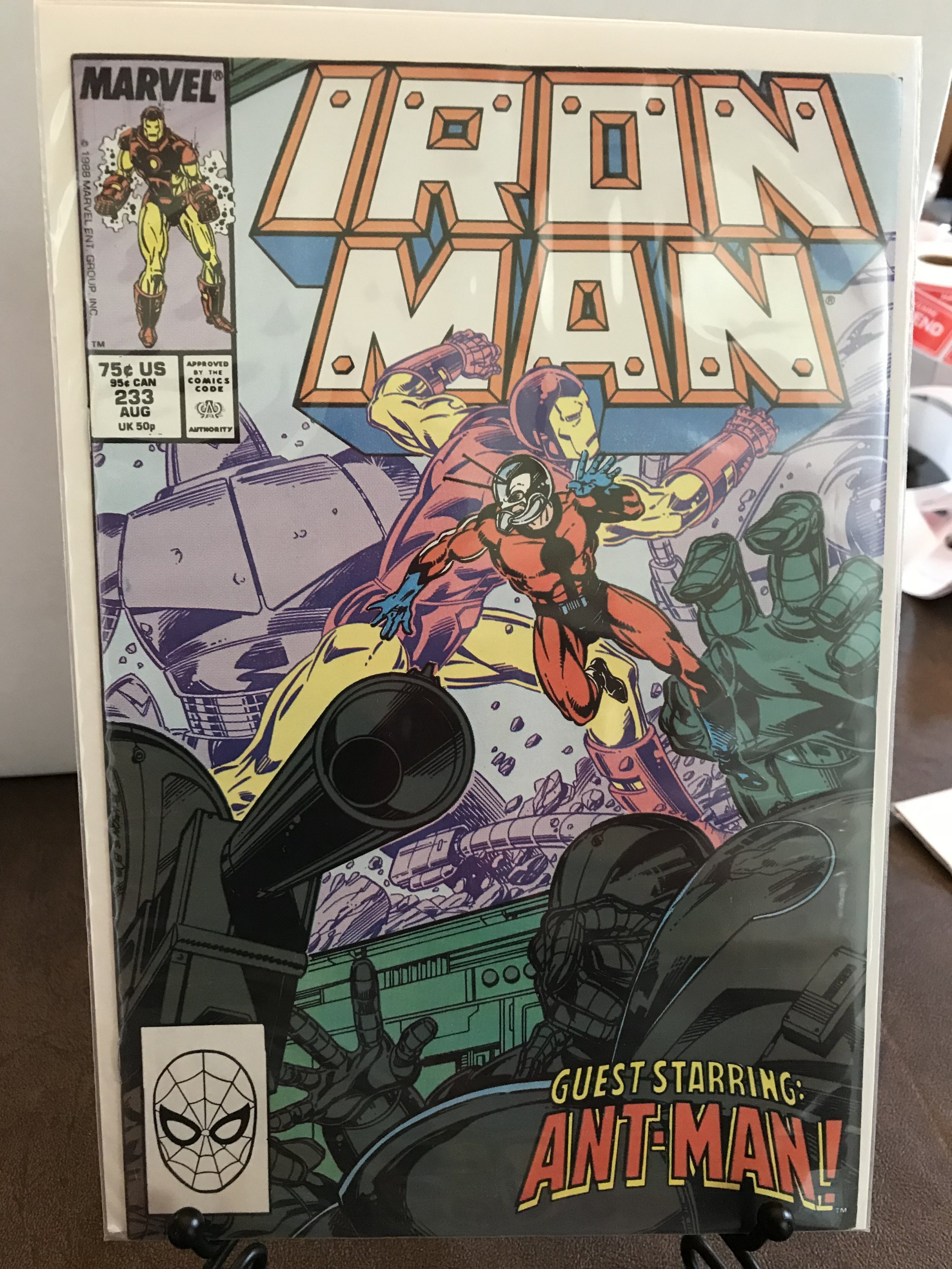 Iron Man 233 9 0 Our Highest Grade 19 Ant Man Comic Books Copper Age Marvel Iron Man Superhero Hipcomic