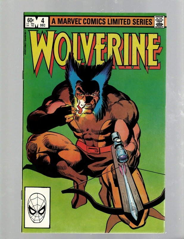 Wolverine Complete Marvel Comics LTD Series # 1 2 3 4 X-Men Frank Miller SB5