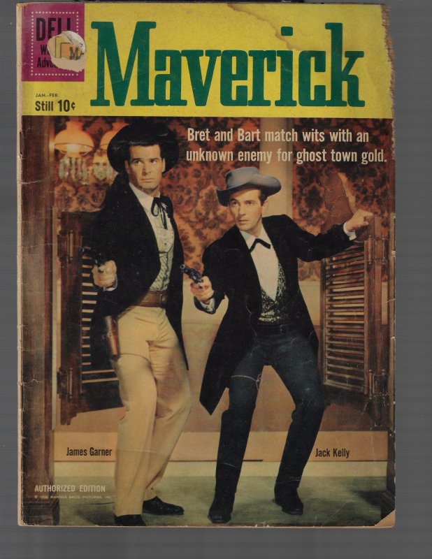 Maverick #8 (Dell, 1960) G+