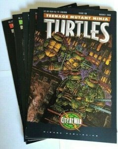 Marvel LOT of 5-TMNT City at War #50-52,53-54,58 F/VF(PJ124)