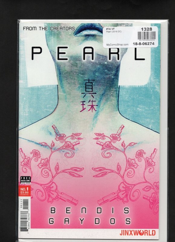 PEARL #1-12 (Jinxworld, 2018) Complete Full Run  Bendis  Gaydos