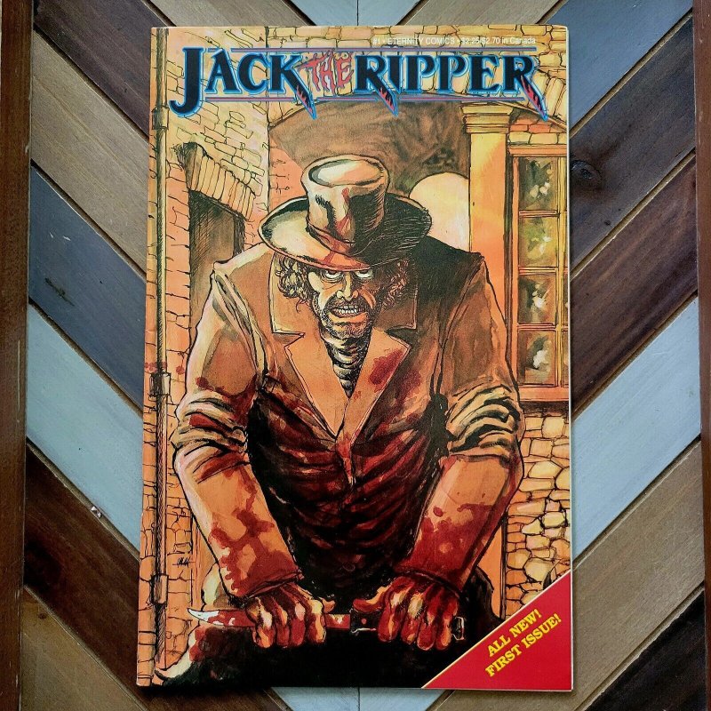 JACK THE RIPPER #1 (Malibu/Eternity 1999) 1st Issue HORROR / Balfour + Mendoza