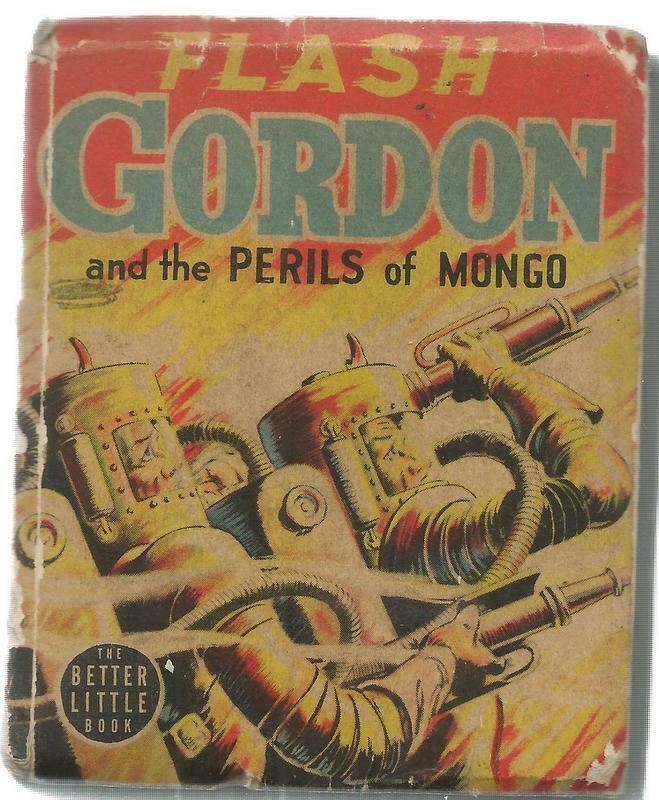 Flash Gordon Perils of Mongo ORIGINAL Vintage 1940 Whitman Big Little Book  