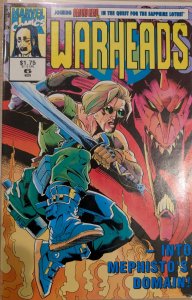 Issues #1–10 of Marvel UK Warheads (1992)