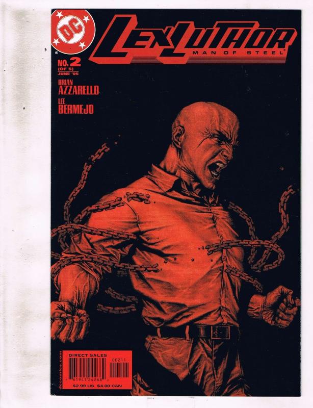 Lot of 4 Lex Luthor Man of Steel DC Comic Books #2 3 4 5 AK8 