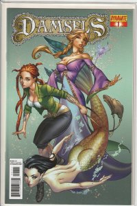 Damsels #1 Cover A Dynamite Entertainment Comic NM Campbell