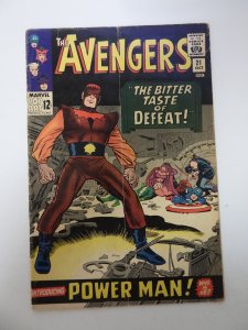The Avengers #21 (1965) VG- condition subscription crease