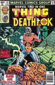 Marvel Two-In-One #54 (Newsstand) VG ; Marvel | low grade comic 1st appearance S