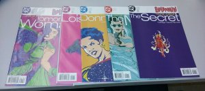 1998 DC 5 Comics lot GIRLFRENZY! Lois Lane Donna Troy Secret Tomorrow Woman Mist