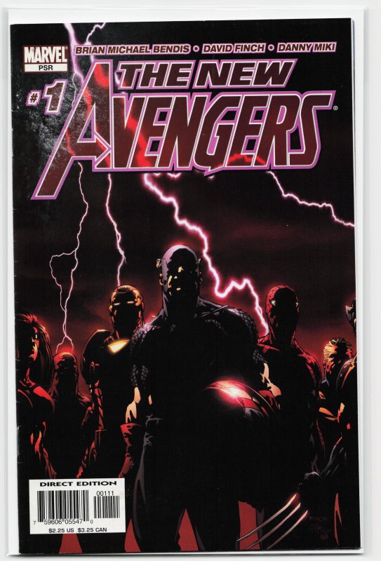 New Avengers #1 (2005) The Avengers [Key Issue]