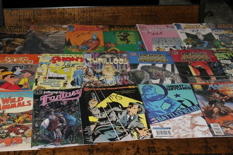 Medium Priority Mail Box Full of INDY / Independent Comics Bulk Mixed