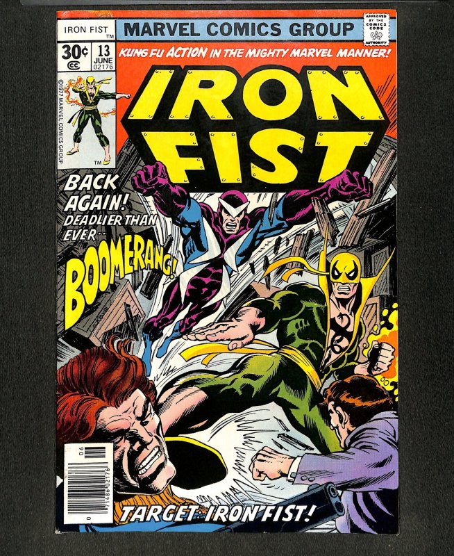 Iron Fist #13 Boomerang Appearance!
