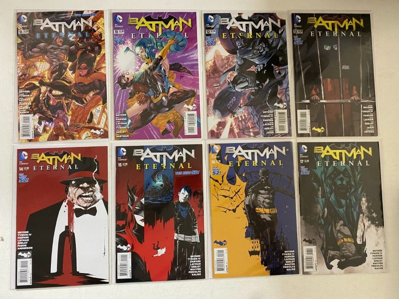 Batman Eternal lot #1-51 missing #10 DC 51 different books 8.0 VF (2014 to '15)  