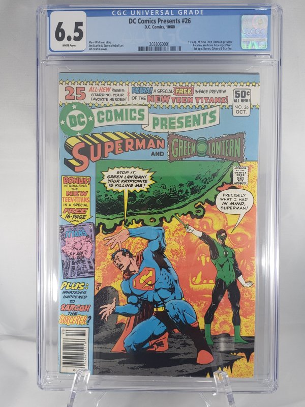 DC Comics Presents #26 CGC 6.5