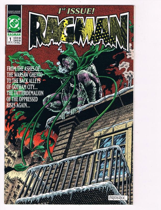 Ragman # 1 DC Comic Books Gotham City Warsaw Ghetto Batman Superman!!!!!!!!! S50