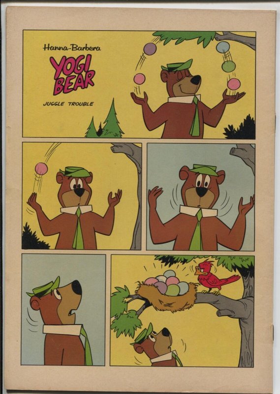 Yogi Bear #8 1962-Dell-Hanna-Barbera TV cartoon series-VF