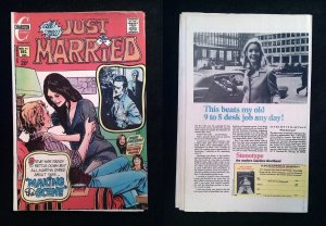 Just Married #90  CHARLTON COMICS GROUP Comics 1972 VG+