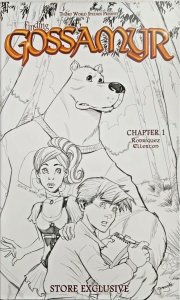 FINDING GOSSAMYR #1 NJOY GAMES &COMICS EXCLUSIVE SIGNED VARIANT SET NM B3.