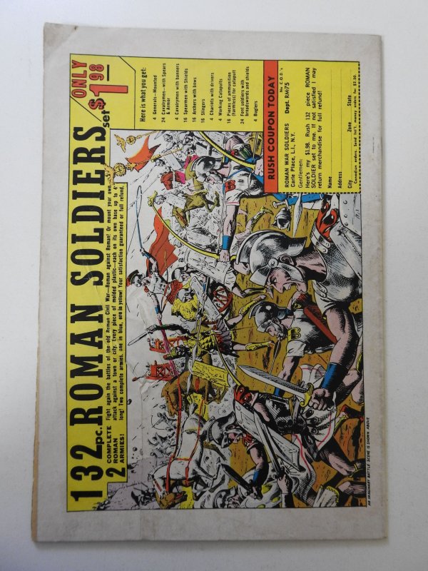 Batman #166 (1964) VG Condition rust on top staple