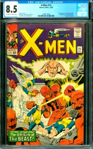 X-Men #15 CGC Graded 8.5 1st appearance of the Master Mold. 2nd appearance of...