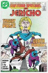 Teen Titans Spotlight On: Jericho #3 (10/1986) DC Comics  