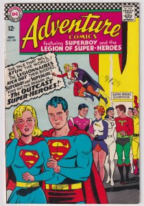 Adventure Comics #350 (1966) Legion of Super-Heroes [Key Issue]