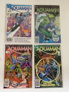 Aquaman set #1-4 8.0 VF (1986 1st limited series) 