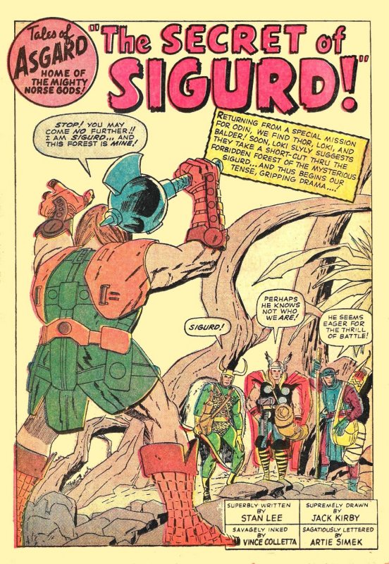 JOURNEY INTO MYSTERY #111 (Dec1964) 4.5 VG+  Jack Kirby! Mr. Hyde! The Cobra!