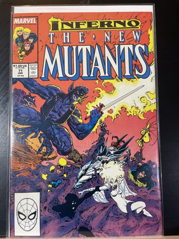 The New Mutants #71 Direct Edition (1989)