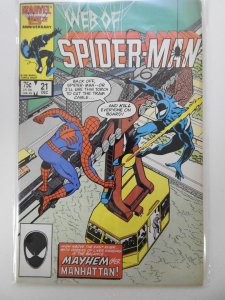 Web of Spider-Man #21 Direct Edition (1986)