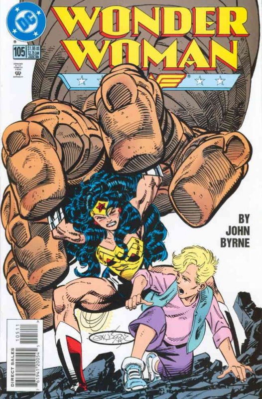 Wonder Woman (2nd Series) #105 VF ; DC | John Byrne