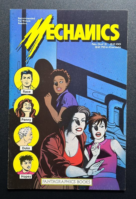 Mechanics #1-3 [Lot of 3 books] (1985)