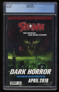 Spawn #293 CGC NM/M 9.8 White Pages C Variant Misprint Error 1st Godsend!