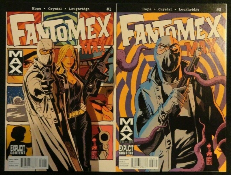 Fantomex Max #1-4 Complete Set Lot of 4 X-Men 1 2 3 4 NM