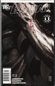 Batman #652 Newsstand Edition (2006) Batman