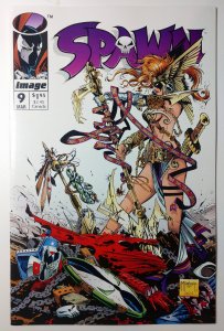 Spawn #9 (9.0, 1993) 1st app of Angela