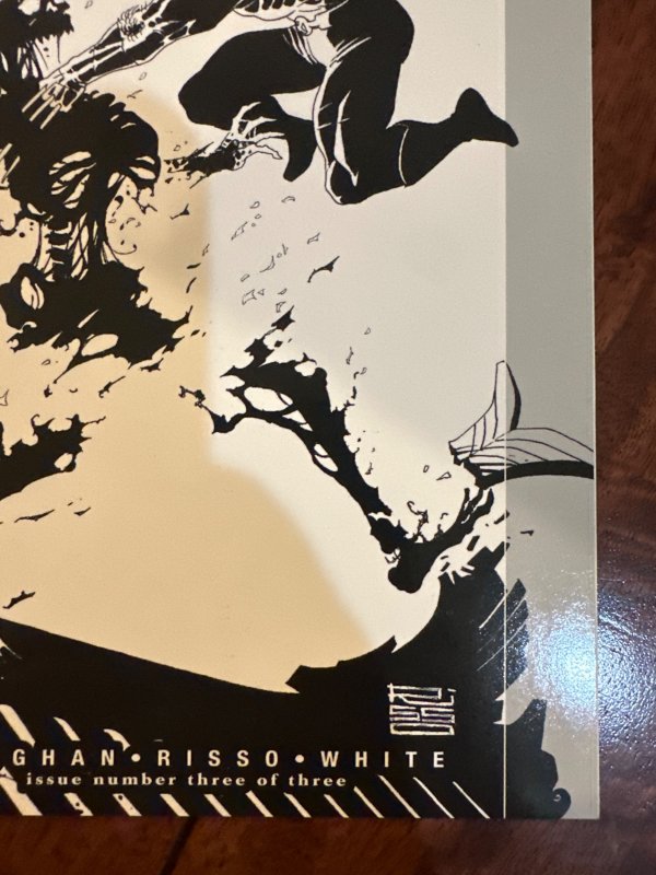 Logan #3 Black and White Cover (2008)