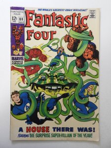 Fantastic Four #88 (1969) VG Condition moisture stain