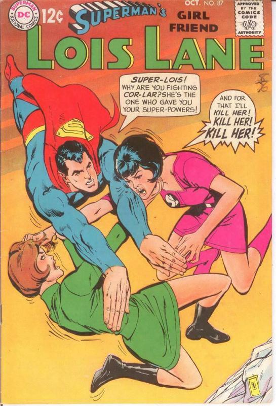 LOIS LANE 87 FINE   October 1968 COMICS BOOK