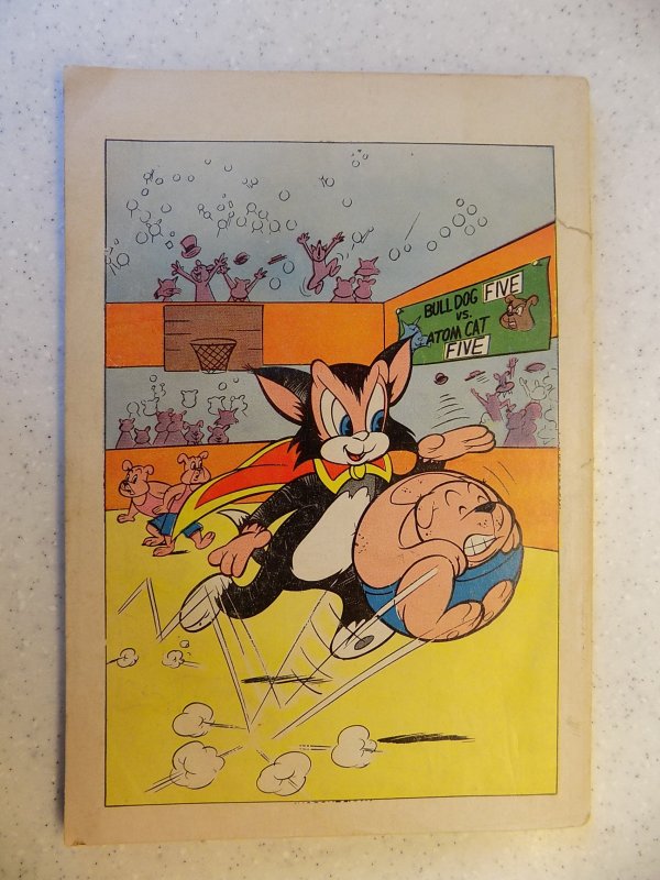 ATOM THE CAT # 12 GOLDEN AGE CHARLTON CARTOON FUNNIES SCARCE 100 PAGE