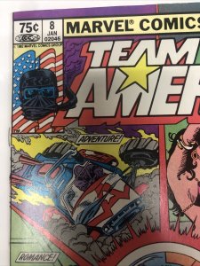 Team America (1983) # 8 (VF/NM) Canadian Price Variant • CPV • Jim Shooter