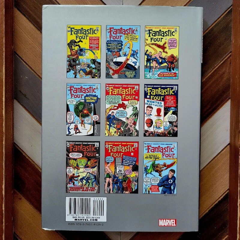 Marvel Masterworks FANTASTIC FOUR Vol.1 2015 Hardcover First Print Collects 1-10