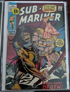 Sub-Mariner HIGH GRADE LOT. #40, 41, 42, 44 and #49.