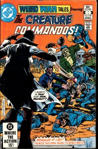 Weird War Tales #110 (1982) The Creature Commandos [Key Issue]