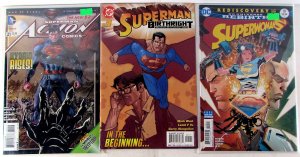 Superman Lot 3 #Action 21, Birthright 1, Superwoman 10 2003 DC Comics