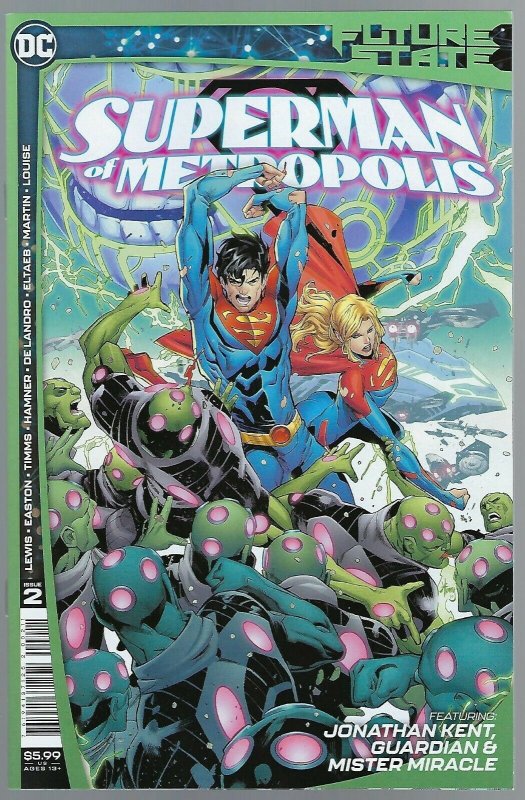 Future State Superman Of Metropolis # 2 Cover A NM DC