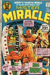 Mister Miracle 4  VG/F  Kirby!  1971 1st app Big Barda!
