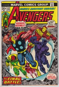 The Avengers #122 (1974) The Avengers
