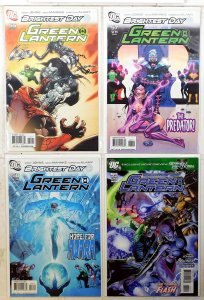 Green Lantern Lot of 4 #55, 57, 58, 59 (2010) DC Comics 1st Print Comic Books